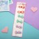 Hair clip "bow" strip, 4 cm, mix