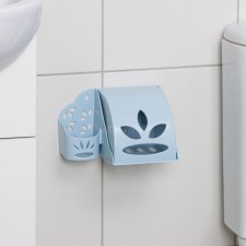 Holder for toilet paper and air freshener, color mix