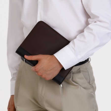 Folder for documents, a5, brown color-2