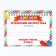 Graduation diploma for graduation "On the end of the kindergarten", 350 g/sq.m