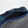 Cosmetic bag with lightning, blue/turquoise color