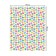 The tablecloth "Rainbow of hearts", rectangular, Saten, size 145x180 cm