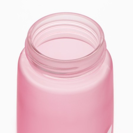 Love glass bottle for water, 450 ml-3