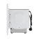 Built -in microwave oven Homsair Mob205wh, 1080 watts, 20 l, 5 modes, white