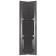 PPK parapet for a fence span of 0.5 brick, 50 × 13 × 1.5 cm, black, “flexible tile”