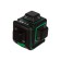 Laser Laser ADA Cube 3-360 Green Basic Edition A00560, up to 40 m, 3 rays, 635 Nm