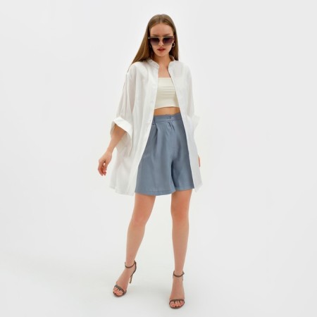 Women's shirt minku: Casual Collection Milk color, river 44-5