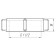Grocery nut "Ani Plast" M440, 1 1/2 "x 40 mm