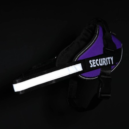C9 harness is soft reflective, size m, og 55-65 cm, weight 11-20 kg, purple-1