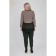 Women's tunic, size 54, brown color