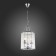 Suspended chandelier ST LUCE. SL228.103.03. TERSO. 3x40 watts, E14, 26x26x50 cm, chromium color