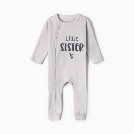 Combineson crumb I am sister, height 86-92 cm, gray