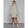 Coat insulated winter female, size 48, color light green