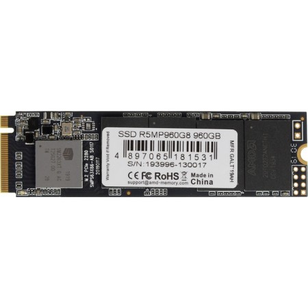 SSD AMD R5MP960G8 Radeon M.2 2280, 960 GB, PCI-E X4-1