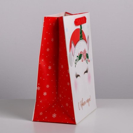 Laminated vertical “New Year Unicorn”, MS 18 x 23 x 10 cm, New Year-1