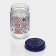Glass Bank for bulk products "Mosaic", 660 ml