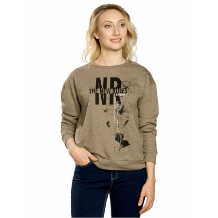 Women's sweatshirt, size XS, olive color