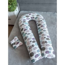Pregnant for pregnant women “U comfort” and pillow for babies “Baby”, pineapple print