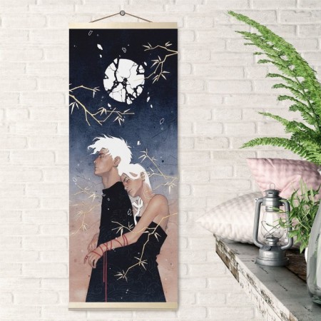 Picture on the numbers "Panel. Podlunny world ", 35 × 88 cm, 18 colors