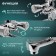 Bath mixer Zein Z3727, two -wound, pour 10 cm, watering can 3 modes, chrome