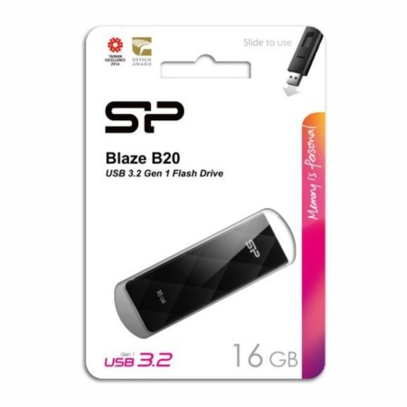 USB flash drive 16 Gb Silicon Power Blaze B20 USB 3.0 SP016GBUF3B20V1K