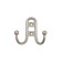 Hook furniture tundra TKD017 Light, two -rod, matte nickel
