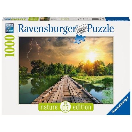 Ravensburger puzzle "Mysterious light", 1000 elements