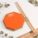 A set of drummer Music Life: Training PED, D-8 inches + drum sticks, orange
