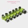 A set of vegetable surgery of the shade "Taste", 12 objects, green