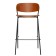 TorFrid bar, 510 × 550 × 970 mm, walnut color
