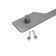 Furniture bracket RS1401, m/o = 225, graphite color