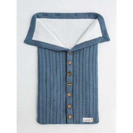Pure Love Snap envelope insulated for discharge, size 75x43 cm, jeans color