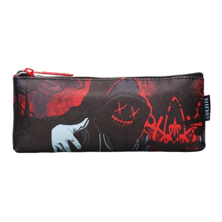 Penal is soft, 1 compartment, 80 x 210 x 35 mm, voluminous, Devente, Heart Sign, artized leather, with a lining-1