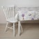 The tablecloth on a non -woven base is reusable with a lavender box, 135 × 110 cm, the color is gray