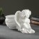 Figure pot "Sleeping Angel" White 0.65 l / 15x18.5x31cm