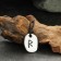 Amulet "Scandinavian runes", Runa Ryado, 21x29mm, metallic