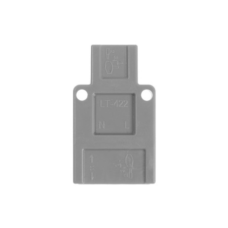 Electric terminal, 32a, 0.08-4 mm2, phase/zero, 2 input 4 conclusion, set 10 pcs-2