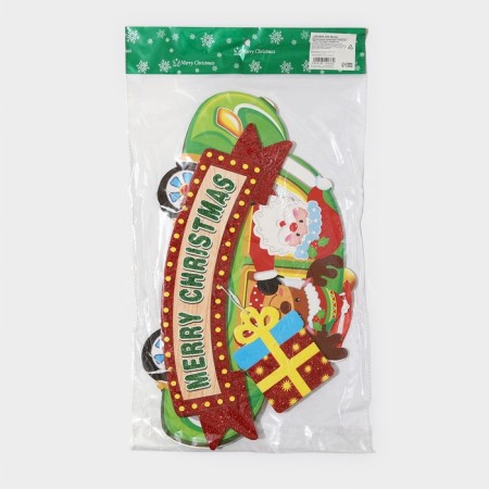 Decorative decoration (suspension) "Merry Christmas" 45x38.5 cm-6