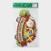 Decorative decoration (suspension) "Merry Christmas" 45x38.5 cm