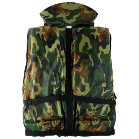 Rescue vest with the headrest "Captain", bilateral, large, 120 kg-1