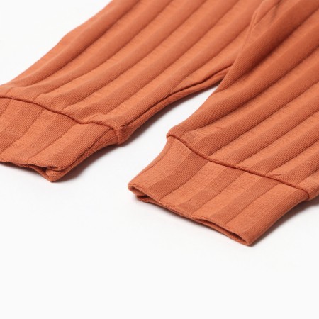 Pants are children, brick color, height 86 cm-2