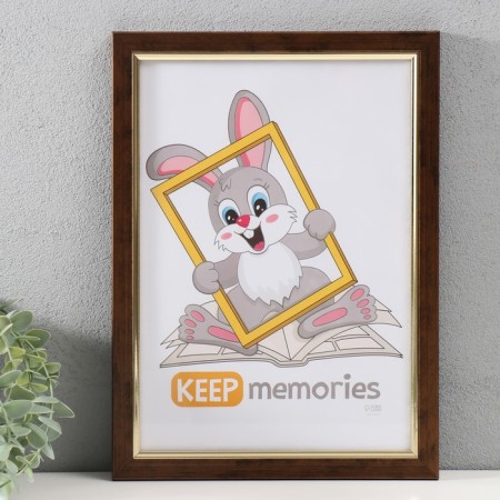 Photo frame Plastic "Plaza" 21x30 cm (glass), 2014-24BVM
