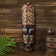 Mask Wall tree "Aboriginal with a bright pattern" 3x12x50 cm