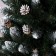 Artificial Christmas tree "Christmas fairy tale" bumps silver 150 cm