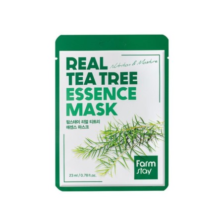 Facial mask for face extract Farmstay Real Tea Tree Essence Mask, 23 ml-4