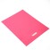 Polyethylene package with a cut handle, pink 40-50 cm, 60 μm