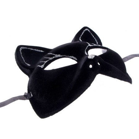 Carnival mask "Black cat"-2