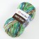 Yarn "Crazy Color" 25% wool, 75% acrylic 260m/100g (177 salad-run)