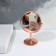 Mirror in gift packaging "Circle", bilateral, with an increase, D mirror surface 8.7 cm, golden color