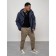 Sports male jacket, size 52, dark blue color